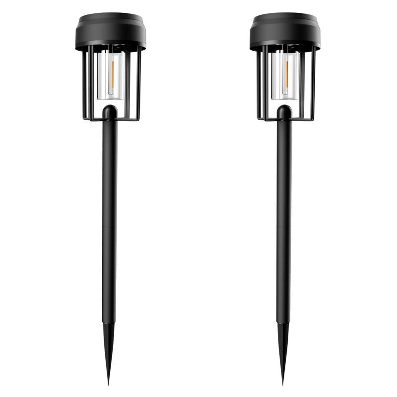 Nofibuk Enhanced Solar Pathway Lights - Bright, Automatic On/Off, Waterproof 3000K for Outdoor Gardens, Driveways, Walkways, Patios, Fences, and Holiday Lighting