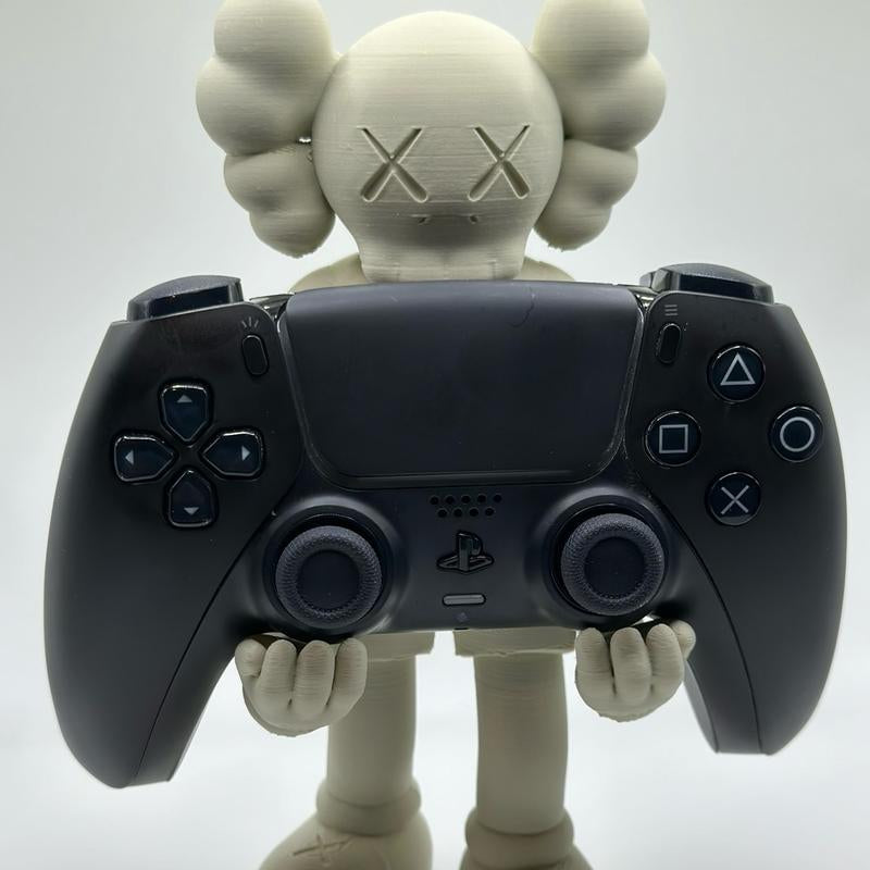 Artistic Controller Stand and Cellphone Holder for PS5/PS4 | Premium Gaming Desk Accessory | Display Stand for PlayStation Controllers