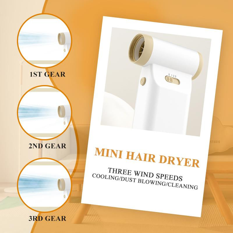 High-Speed Mini Jet Fan Blower with Brushless Motor for Efficient Cleaning and Outdoor Use