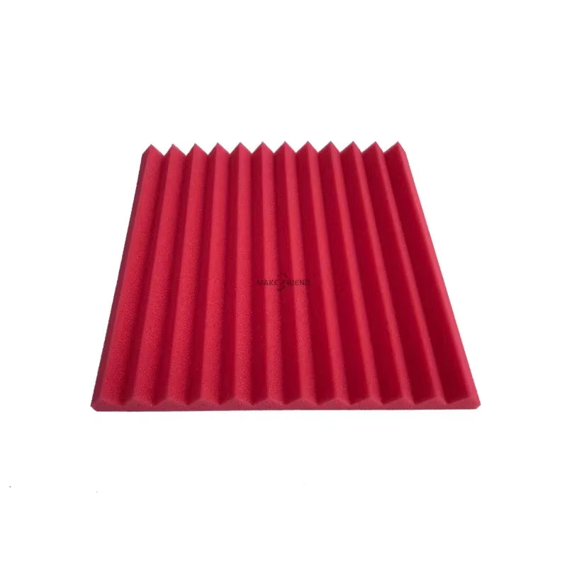 24-Pack 30x30x2.5 cm Studio Acoustic Foam Panels for Wall Insulation and Sound Absorption