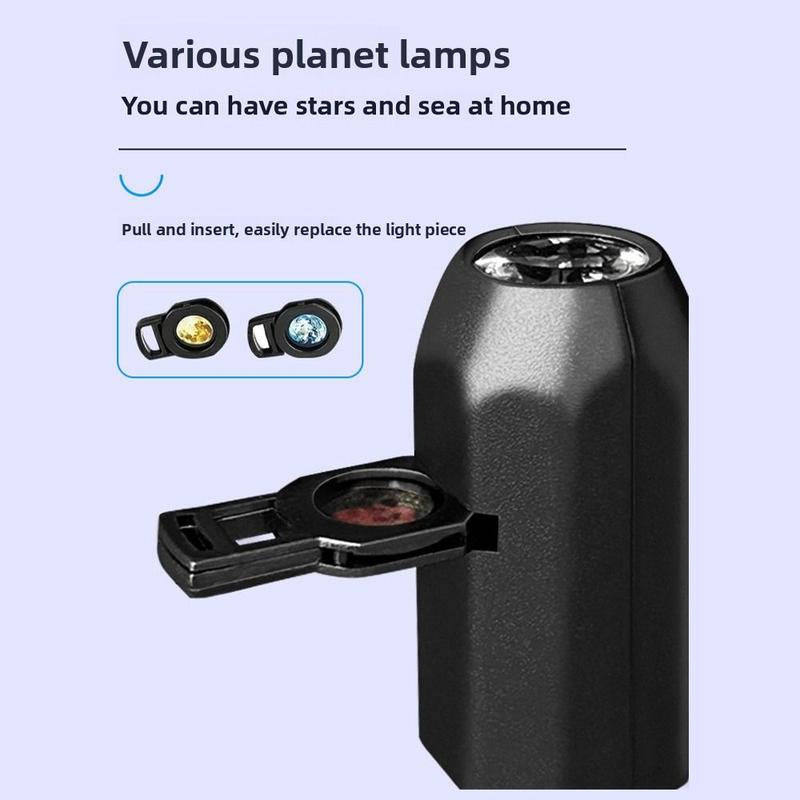 Joytutus L-705 USB-Powered LED Halloween Grim Reaper and Ghost Projector Lamp - Sound Activated Atmosphere Light for Room and Car Decor