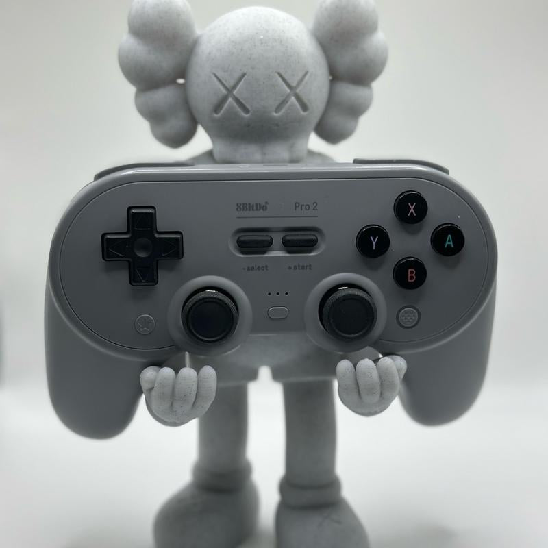 Artistic Controller Stand and Cellphone Holder for PS5/PS4 | Premium Gaming Desk Accessory | Display Stand for PlayStation Controllers