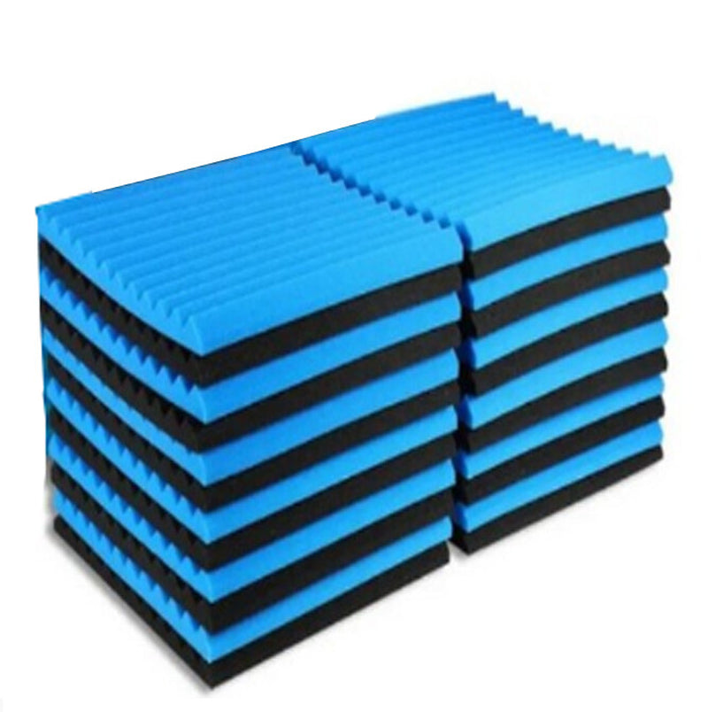 12-Inch Acoustic Foam Wedge Panels for Enhanced Soundproofing and Insulation