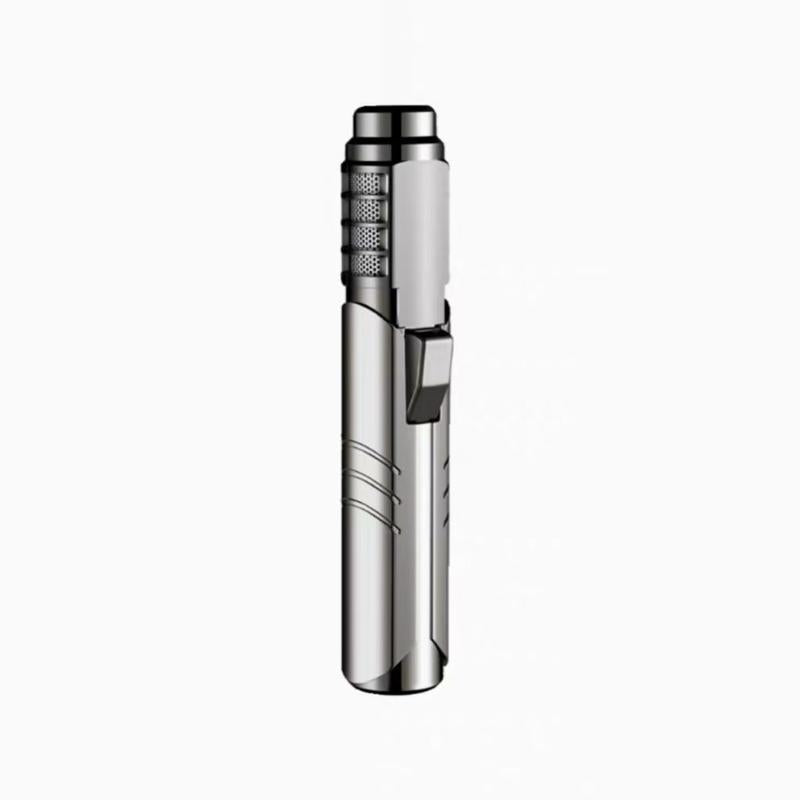 1800° High-Temperature Butane Gas Blowtorch Spray Gun - Windproof Jet Lighter for Kitchen and Outdoor Use, Ideal for Gifting