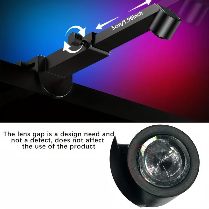 12.4FT USB-Powered LED Light Strip - Intelligent Ambient Backlighting for Home Entertainment and Living Areas