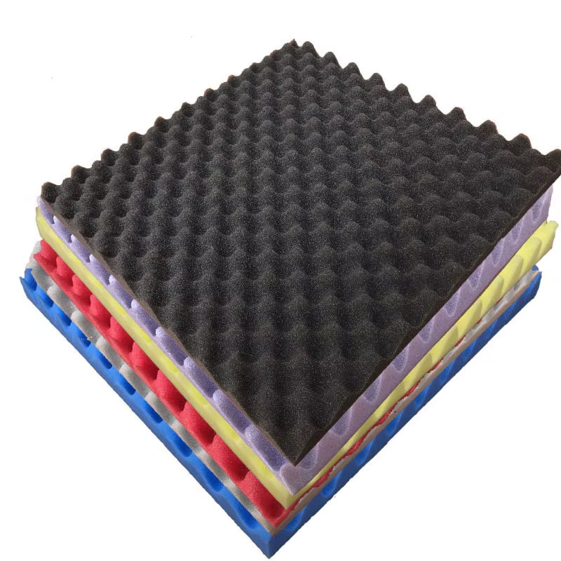 Acoustic Foam Soundproofing Panels - Noise Dampening Studio Foam (30 x 30 x 3 cm)