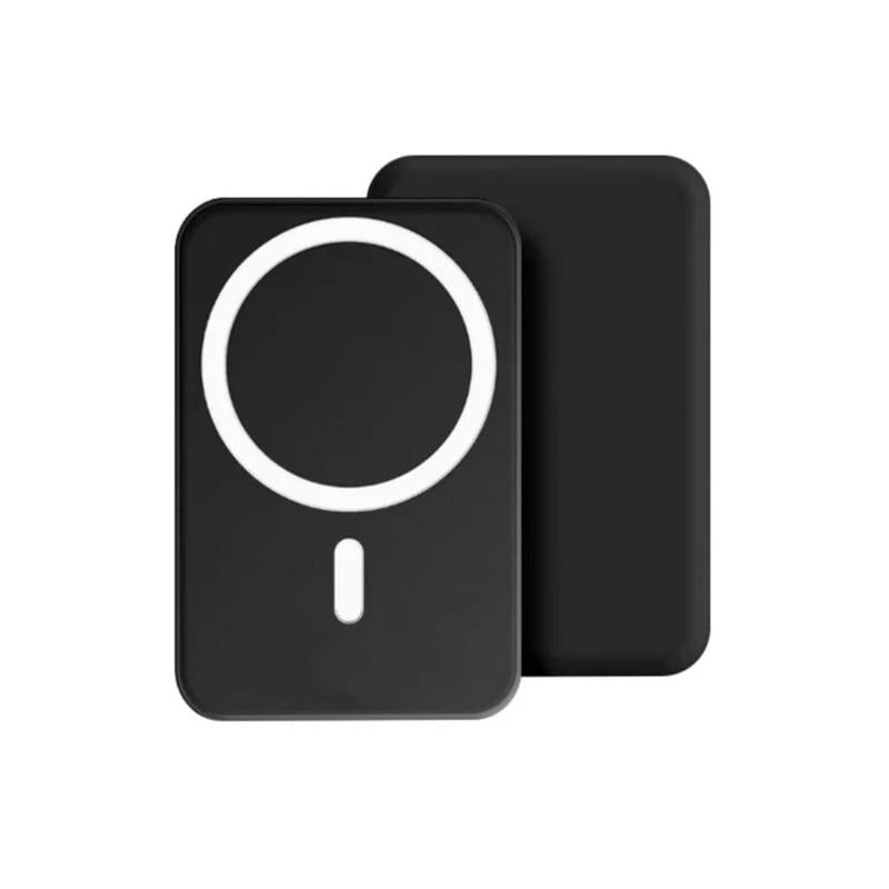 10,000mAh Magnetic Power Bank - Wireless Portable Charger with Fast Charging for MagSafe Compatible with iPhone 16/15/14/13/12/Plus/Pro Max - Compact Design