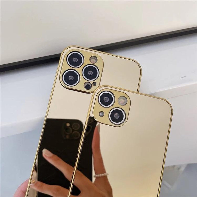 Premium Gold and Silver Cell Phone Case