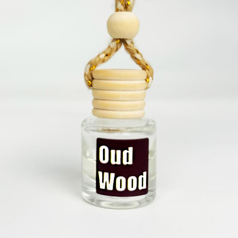 Car Air Freshener Hanging Diffuser - 8ml Natural Fruit Fragrance Oil for Automotive Use and Gifting