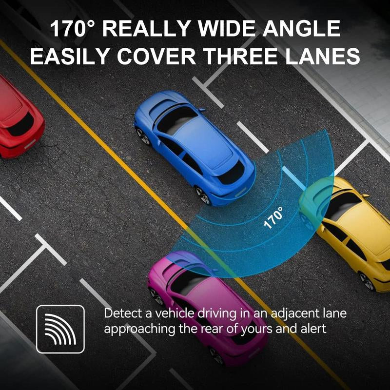 1080P HD Dual Dash Camera with 10-Inch Touchscreen and Front/Rear Camera Capabilities