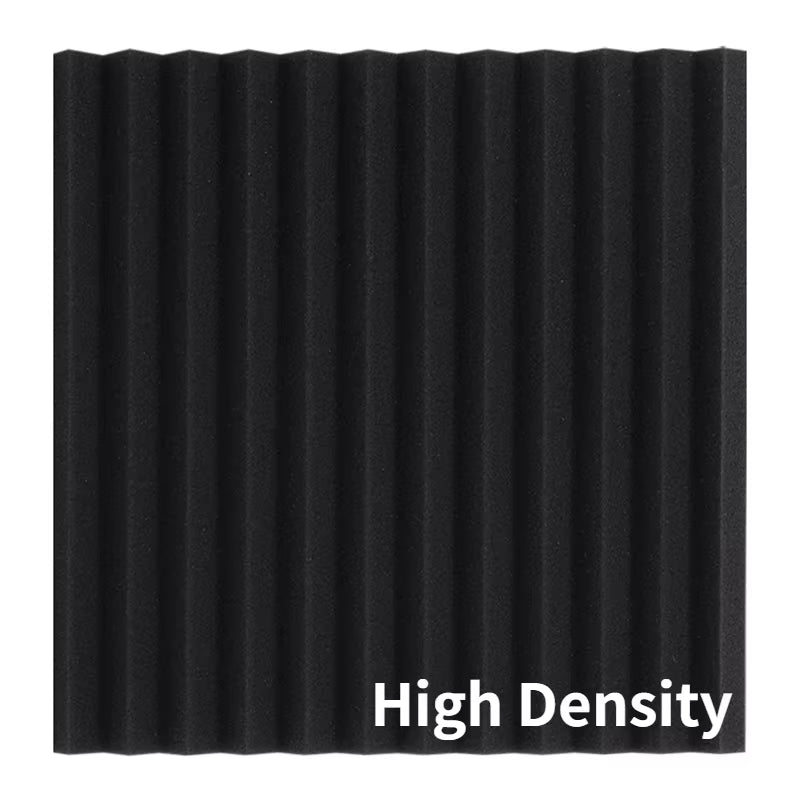 24-Pack 30x30x2.5 cm Studio Acoustic Foam Panels for Wall Insulation and Sound Absorption