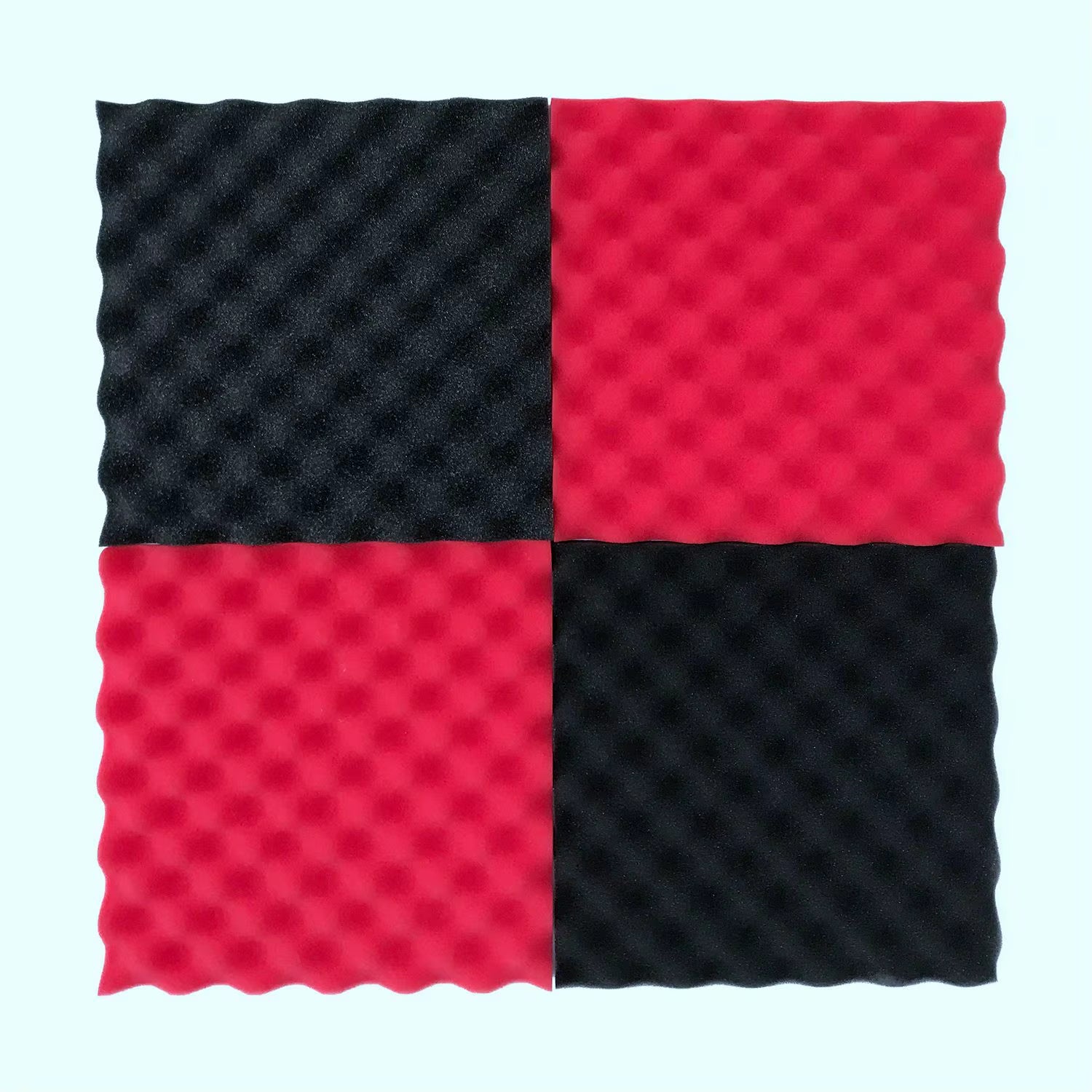 Acoustic Foam Soundproofing Panels - Noise Dampening Studio Foam (30 x 30 x 3 cm)