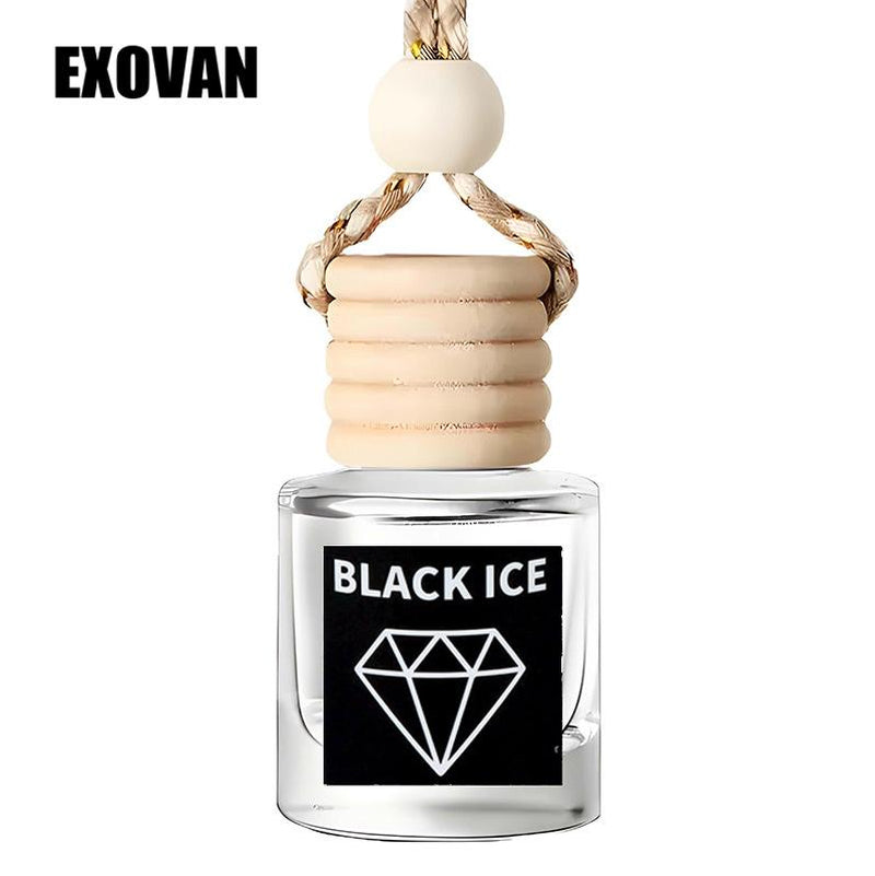 Car Air Freshener Hanging Diffuser - 8ml Natural Fruit Fragrance Oil for Automotive Use and Gifting