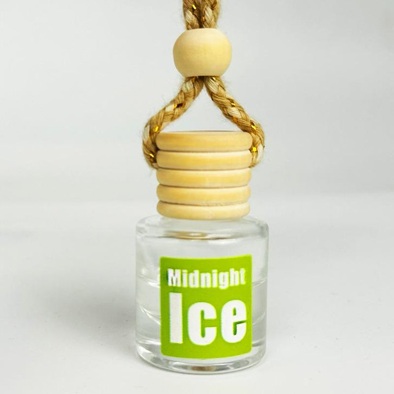 Car Air Freshener Hanging Diffuser - 8ml Natural Fruit Fragrance Oil for Automotive Use and Gifting